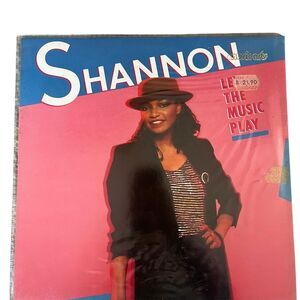 Shannon Let The Music Play LP 1984‎ Dance-Pop Freestyle VG+ Vinyl Record